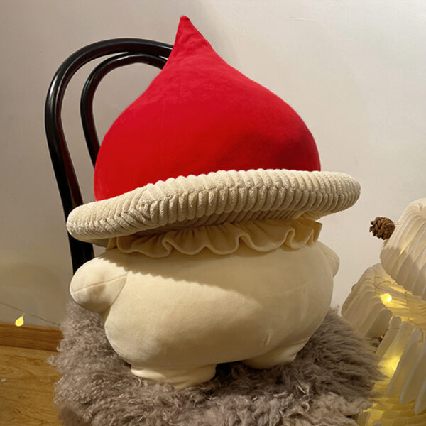 45CM Cute Shiitake Mushroom Plush – Soft & Huggable Pillow - Image 7